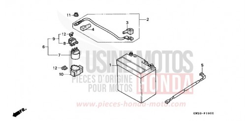 BATTERIE NX2502L de 1990